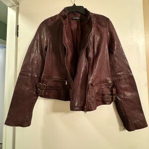 Lauren Ralph Lauren Moto Jacket  🤎